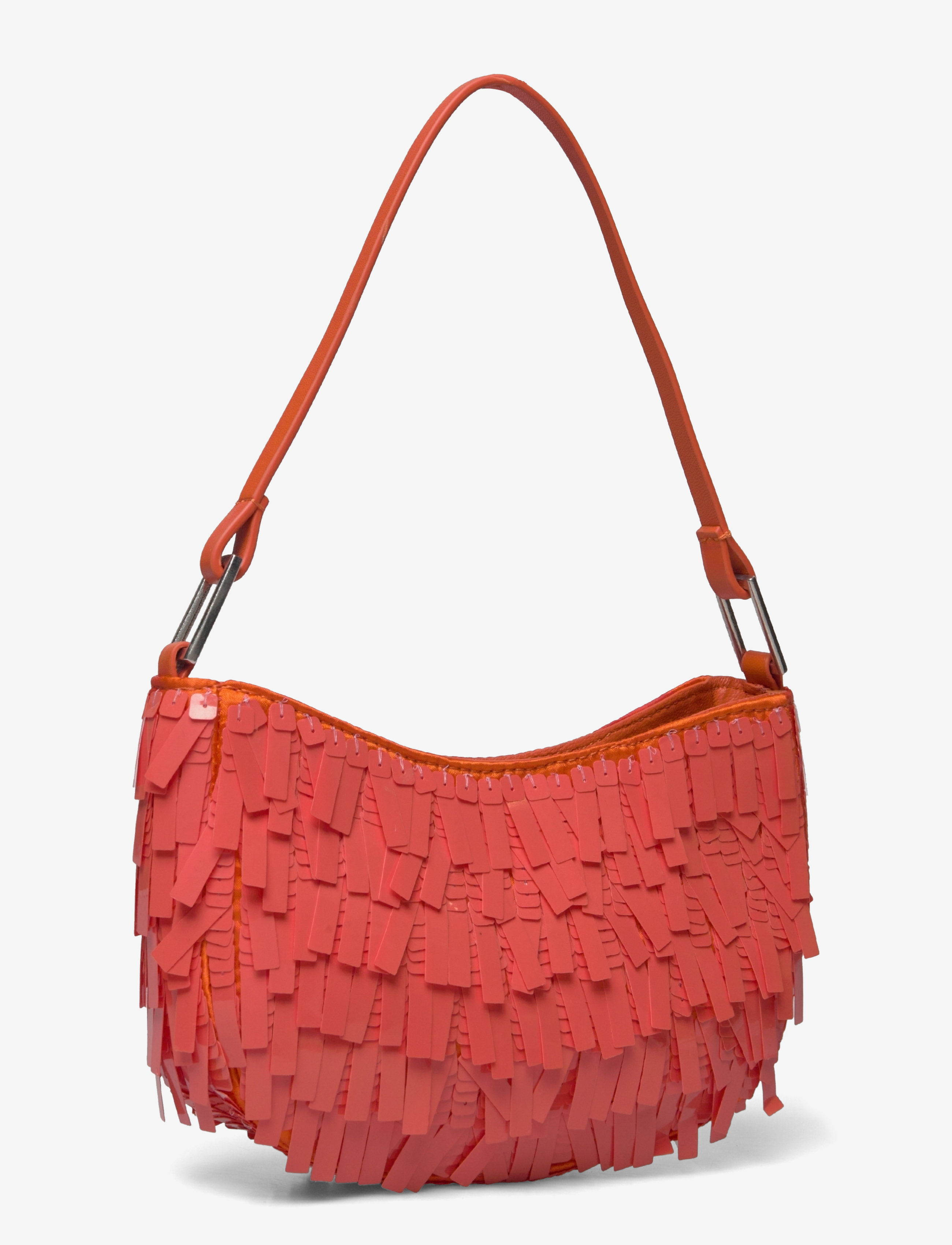 Mango - Fringed shoulder bag - födelsedagspresenter - orange - 2