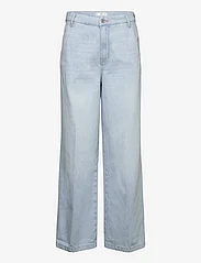 Mango - Mid-rise straight jeans - brede jeans - open blue - 0