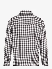 Mango - Regular-fit check shirt - langermede skjorter - charcoal - 1