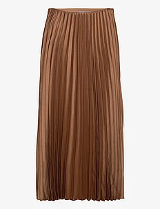 Pleated midi skirt, Mango