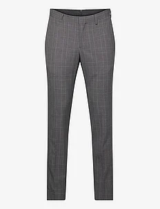 Super slim-fit Tailored check trousers, Mango