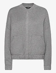 Mango - Knitted bomber jacket - forårsjakker - dark grey - 0