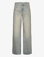 Low waist wideleg jeans - OPEN BLUE