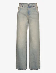 Mango - Low waist wideleg jeans - laveste priser - open blue - 0