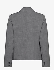 Mango - Double-breasted cropped jacket - festkläder till outletpriser - grey - 1