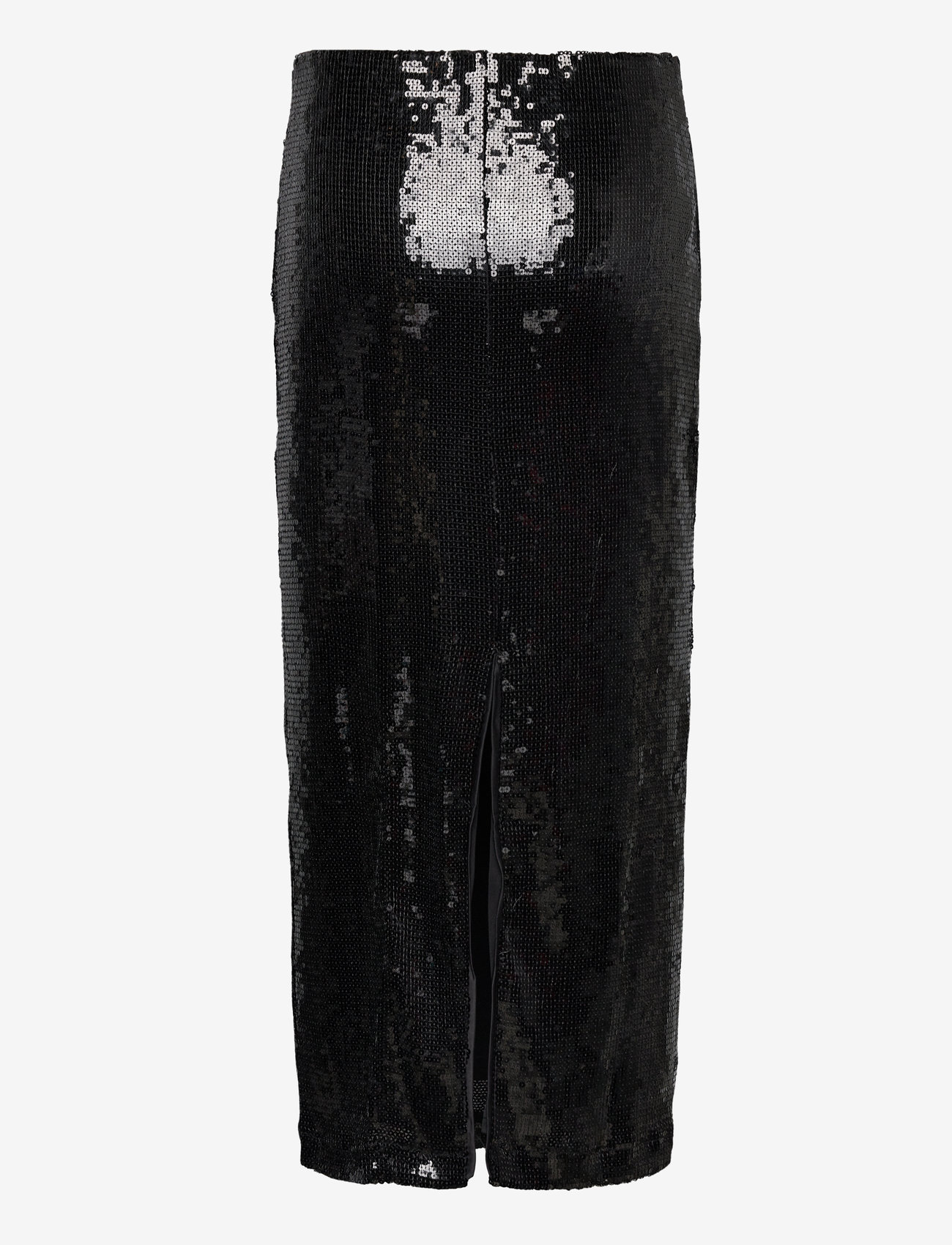 Mango - Sequin midi skirt - laveste priser - black - 1
