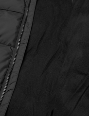 Mango - Hood quilted coat - laveste priser - black - 4