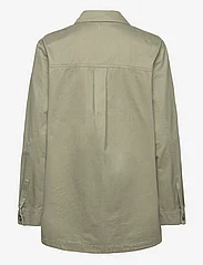 Mango - Cotton overshirt with buttons - naisten - beige - khaki - 1