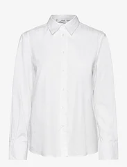 Mango - Regular cotton lyocell-blend shirt - langermede skjorter - natural white - 0