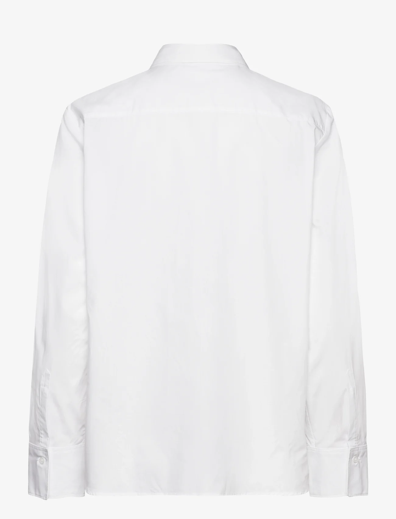 Mango - Regular cotton lyocell-blend shirt - langermede skjorter - natural white - 1