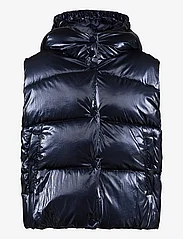Mango - Quilted gilet with hood - laveste priser - navy - 0