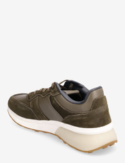 Mango - Leather mixed sneakers - lave sneakers - beige - khaki - 2