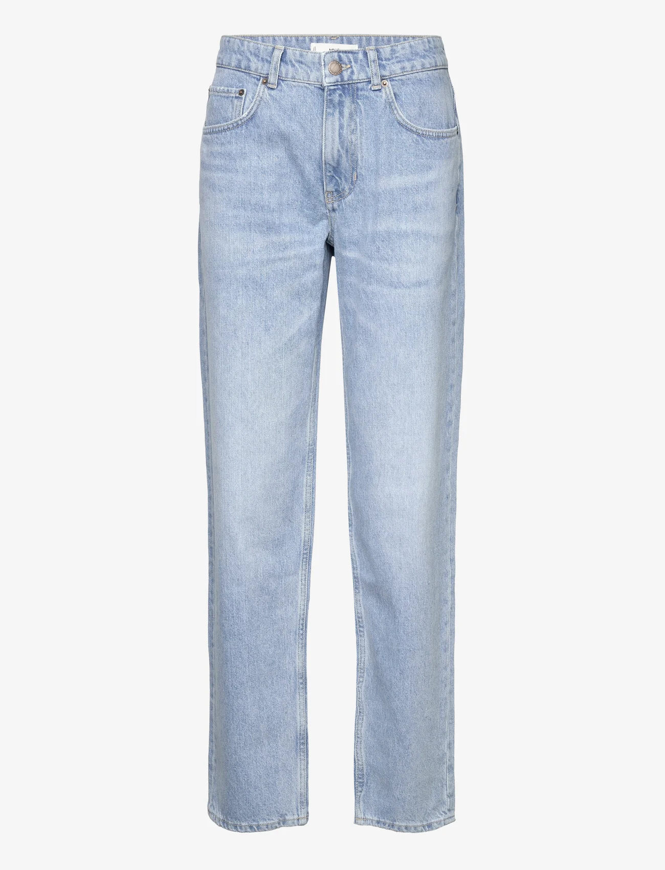 Mango - Light-wash loose-fit jeans - loose jeans - open blue - 0