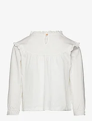 Mango - Long -sleeved t-shirt with ruffles - langærmede t-shirts - natural white - 1