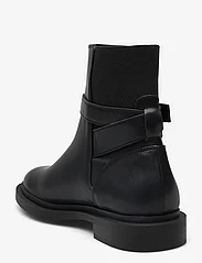 Mango - Ankle boots with elastic panel and buckle - flate ankelstøvletter - black - 2