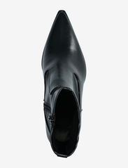 Mango - Pointed-toe ankle boot swith zip closure - hög klack - black - 3