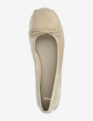 Mango - Ballerina shoes with velvet bow - festtøj til outletpriser - grey - 3