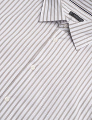Mango - Stretch fabric slim-fit striped shirt - casual skjorter - grey - 3