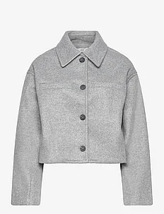 Buttoned jacket with pockets, Mango