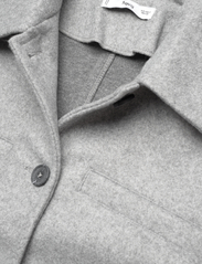 Mango - Buttoned jacket with pockets - boucles copy - medium grey - 2