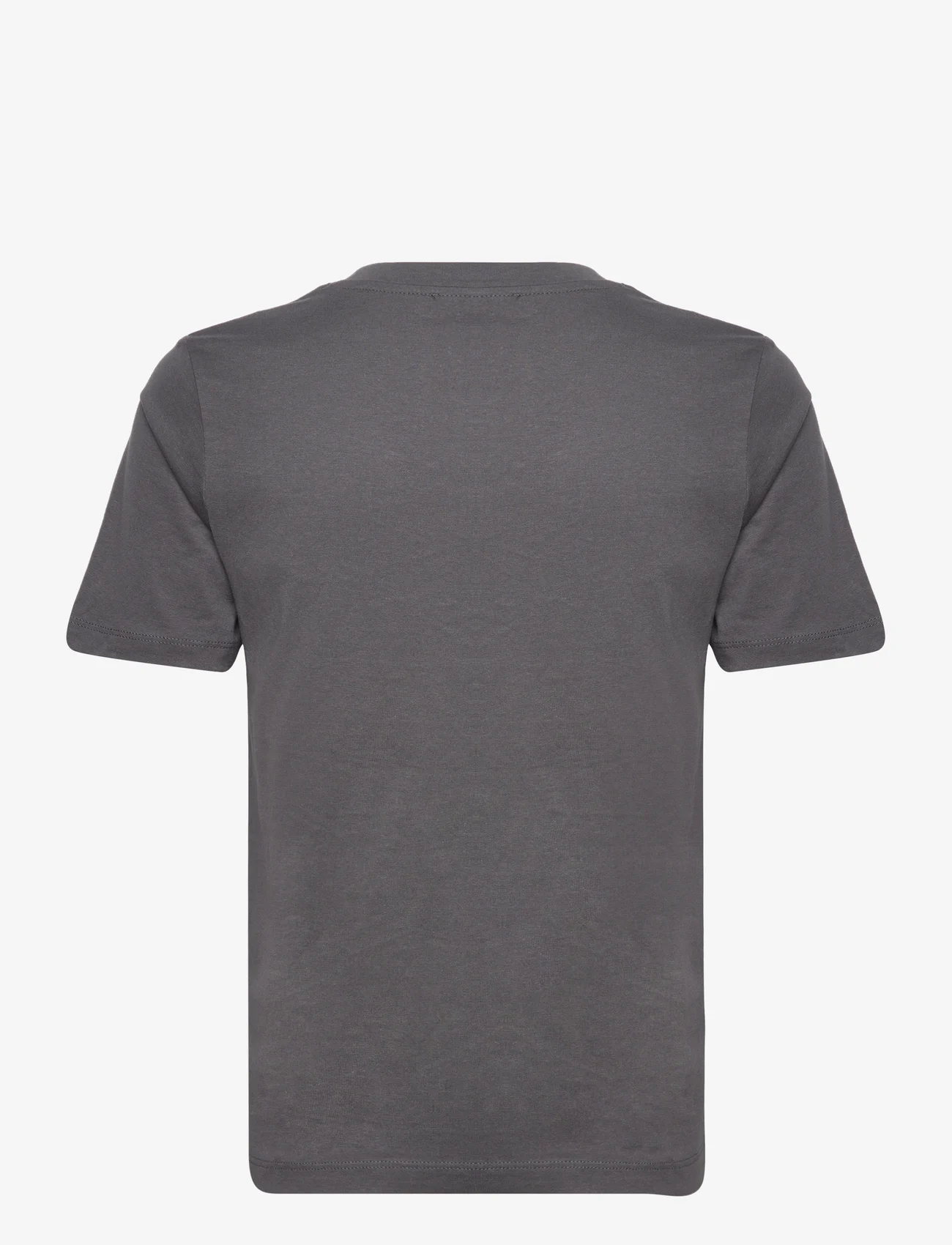 Mango - Printed cotton-blend T-shirt - de laveste prisene - charcoal - 1