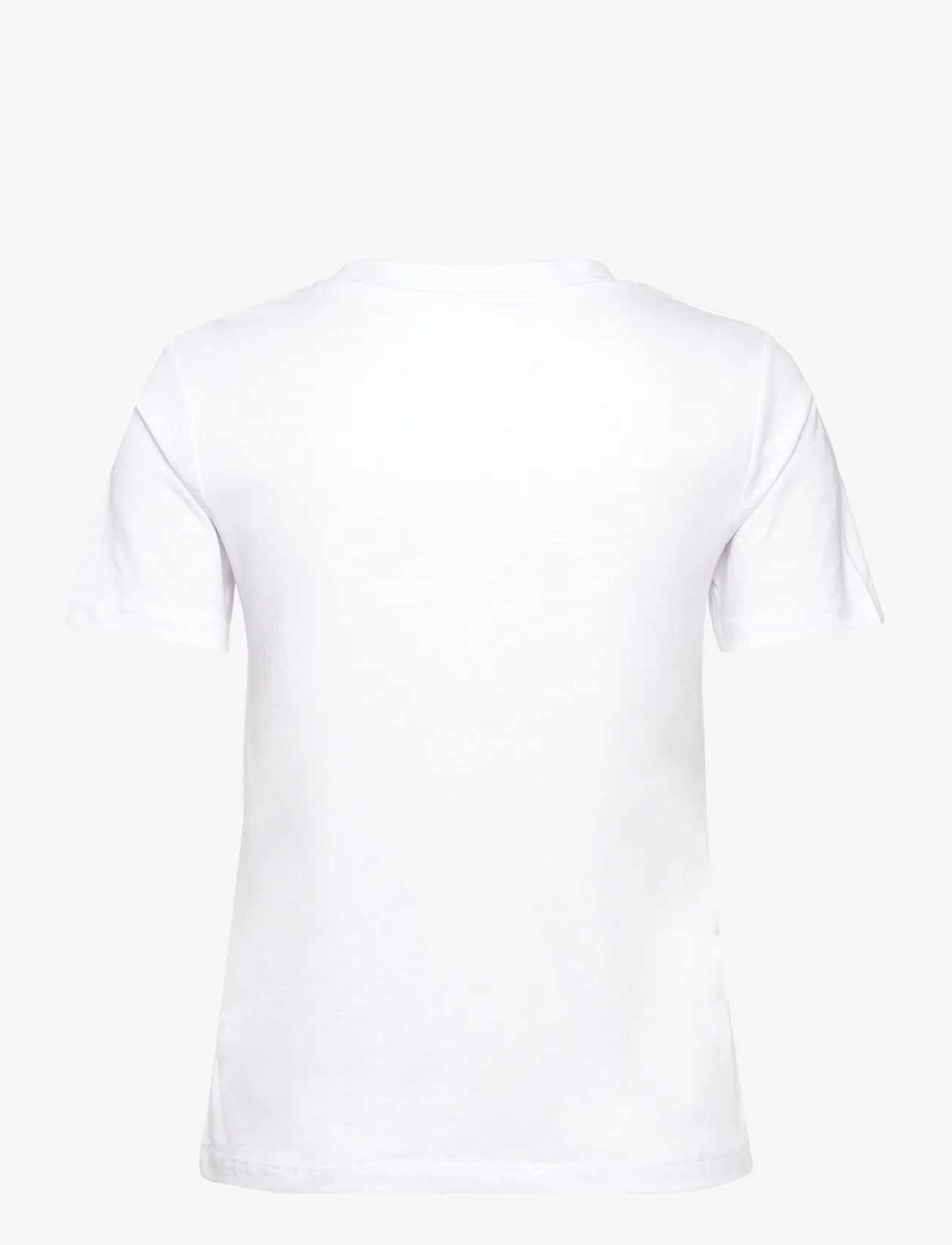 Mango - Printed cotton-blend T-shirt - de laveste prisene - white - 1