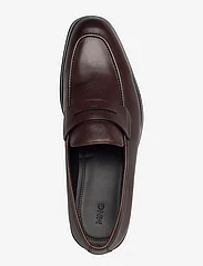 Mango - Aged-leather loafers - laksko - brown - 3