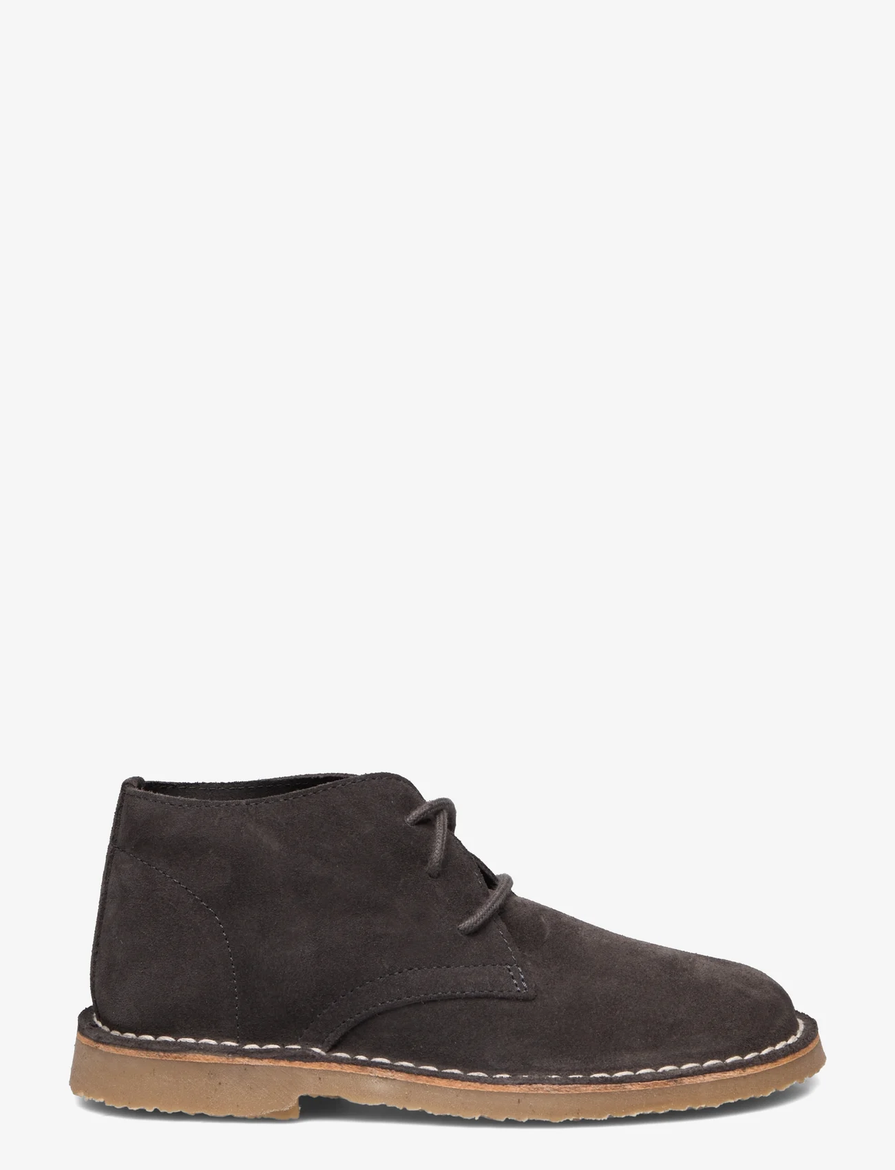 Mango - Lace-up leather boots - lapset - charcoal - 1