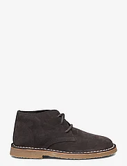 Mango - Lace-up leather boots - barn - charcoal - 1