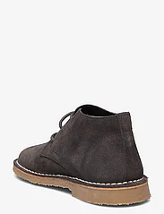 Mango - Lace-up leather boots - børn - charcoal - 2