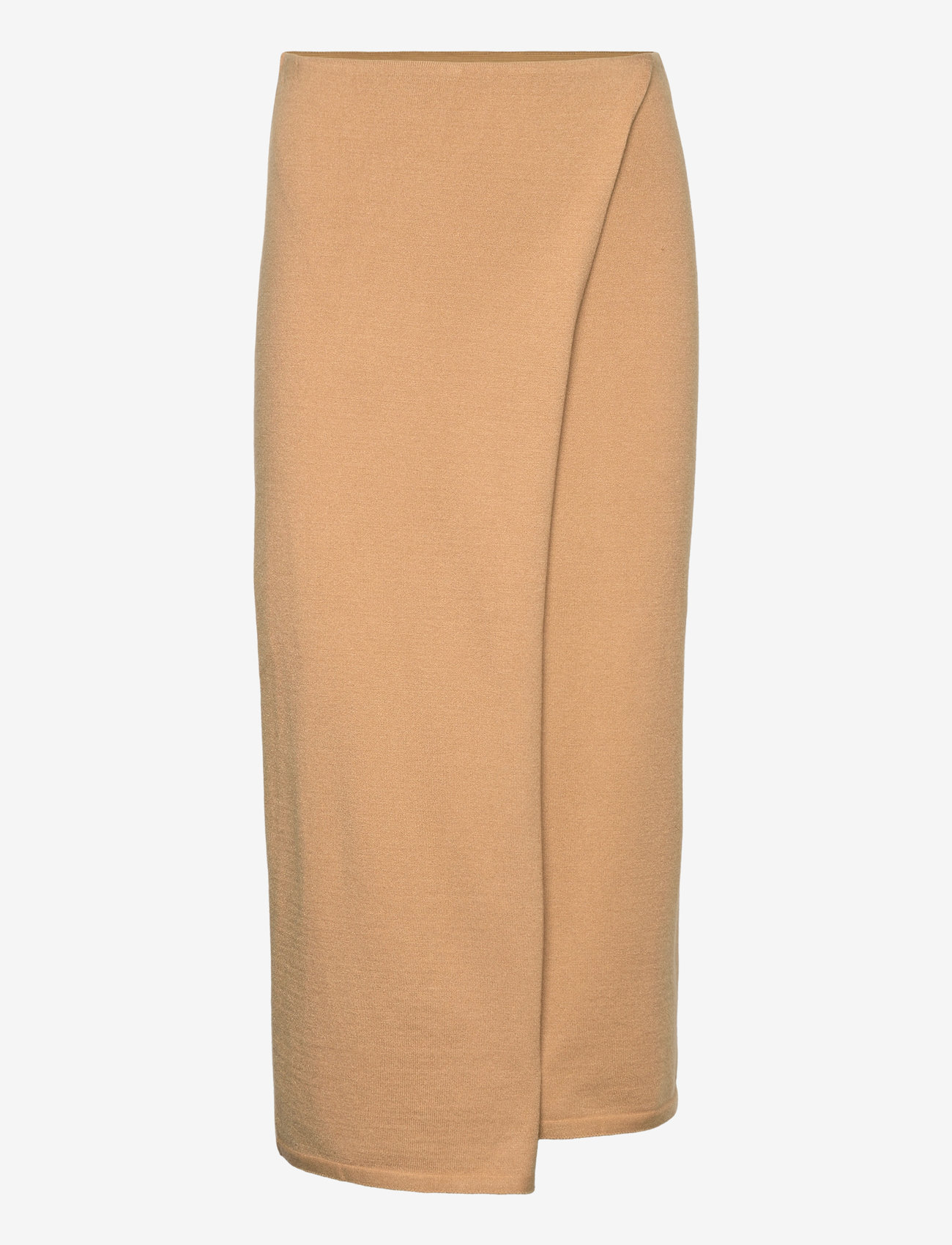 Mango - Knit wrap skirt - die niedrigsten preise - medium brown - 0