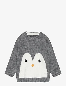 Knitted pattern sweater, Mango