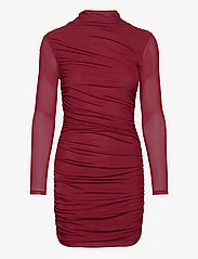 Mango - Draped body dress - stramme kjoler - dark red - 0