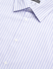 Mango - Stretch fabric slim-fit striped shirt - avslappede skjorter - medium blue - 3