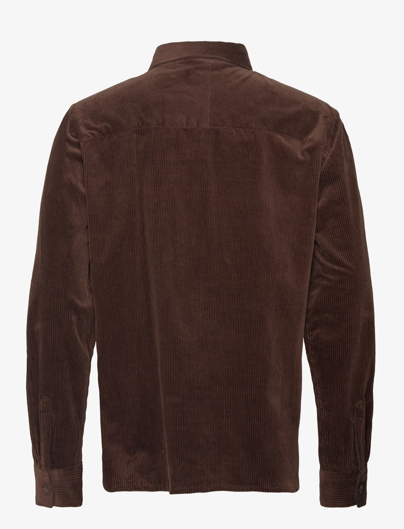 Mango - Corduroy pockets overshirt - män - brown - 1