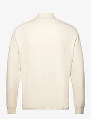 Mango - Perkins neck long-sleeved t-shirt - lägsta priserna - light beige - 1