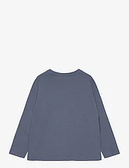 Mango - Printed long sleeve t-shirt - långärmade t-shirts - medium blue - 1
