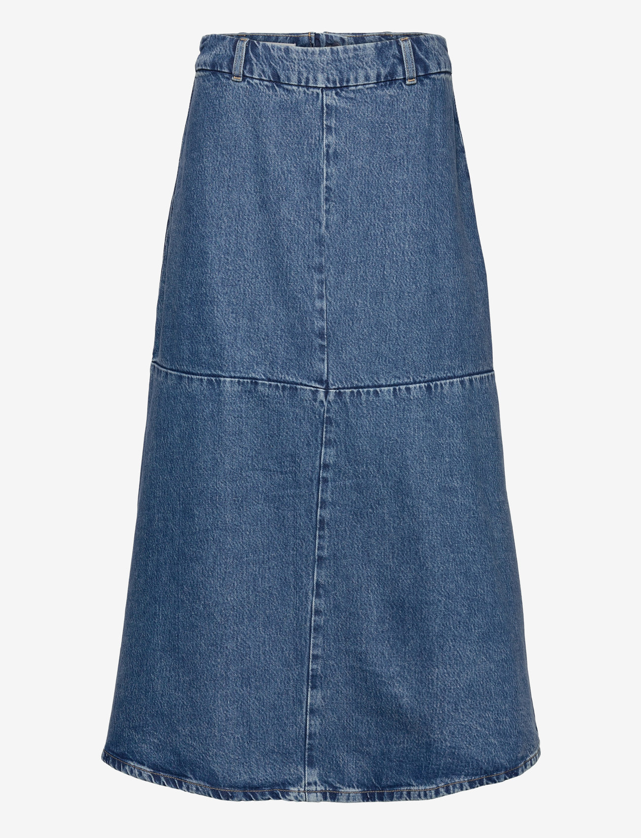 Mango - A-line denim skirt - teksaseelikud - open blue - 0