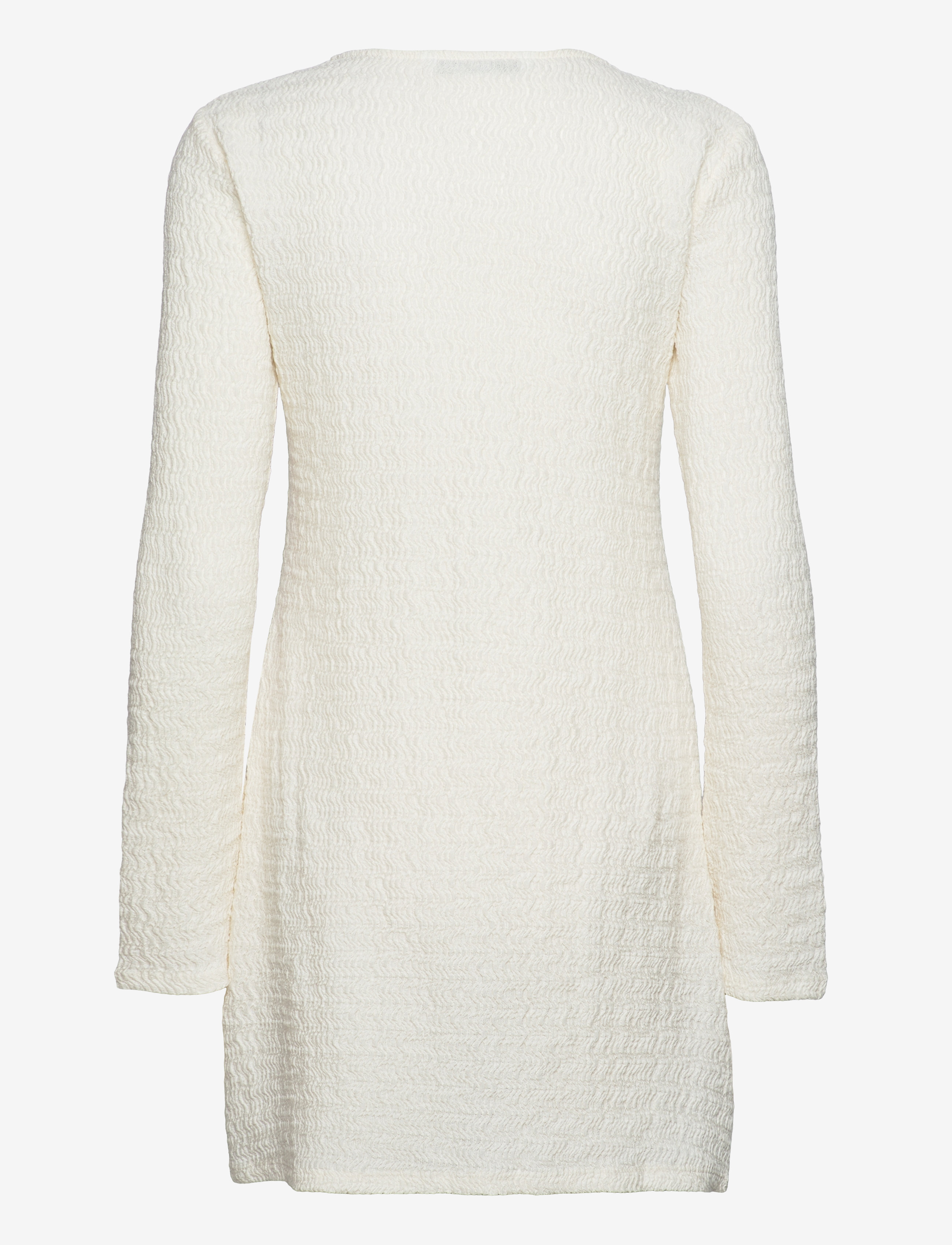 Mango - Textured dress with hoop detail - peokleidid - light beige - 1
