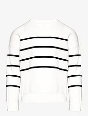Mango - Knit cotton sweater - tröjor - natural white - 0