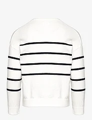 Mango - Knit cotton sweater - tröjor - natural white - 1