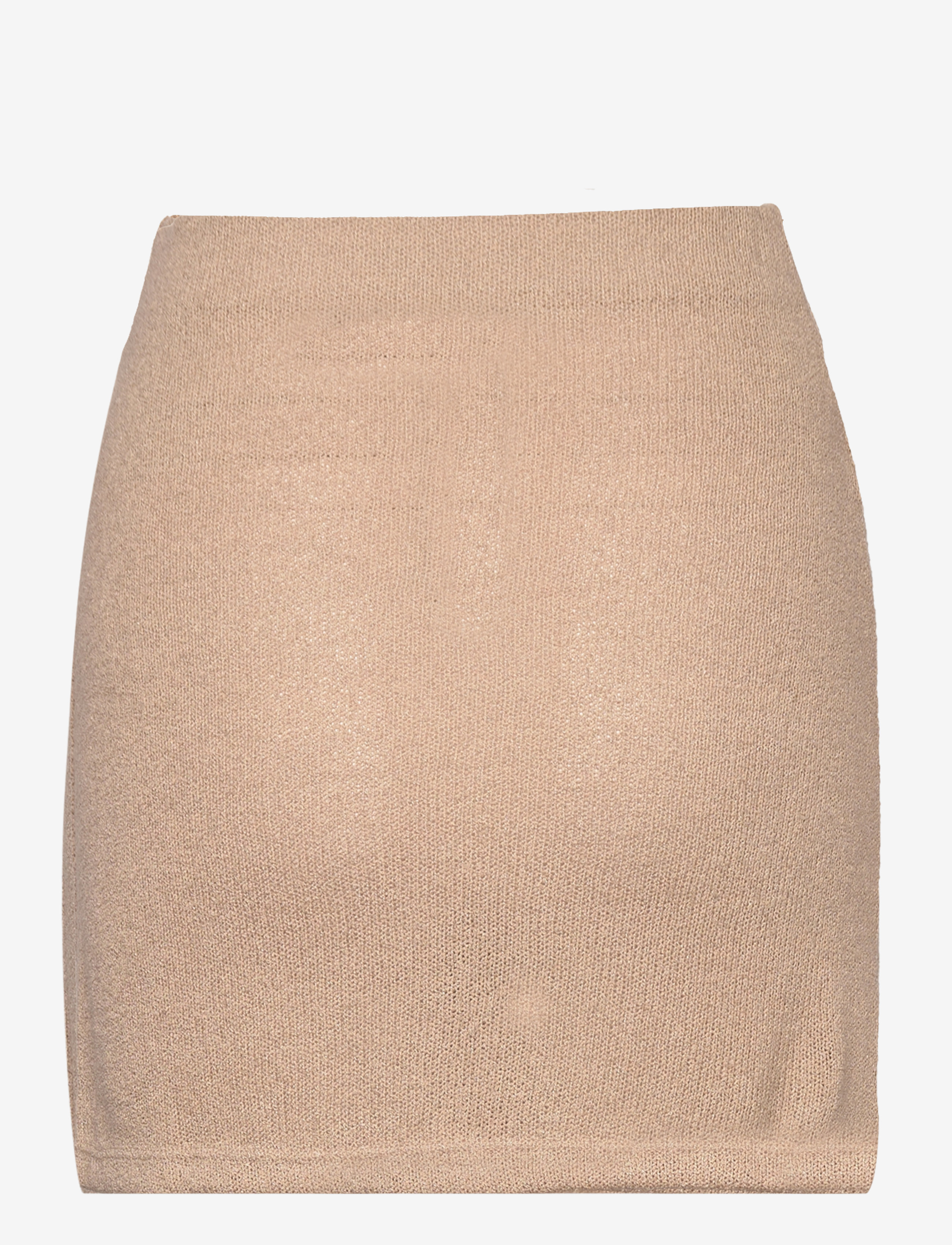 Mango - Knitted miniskirt - neulehameet - lt pastel brown - 1