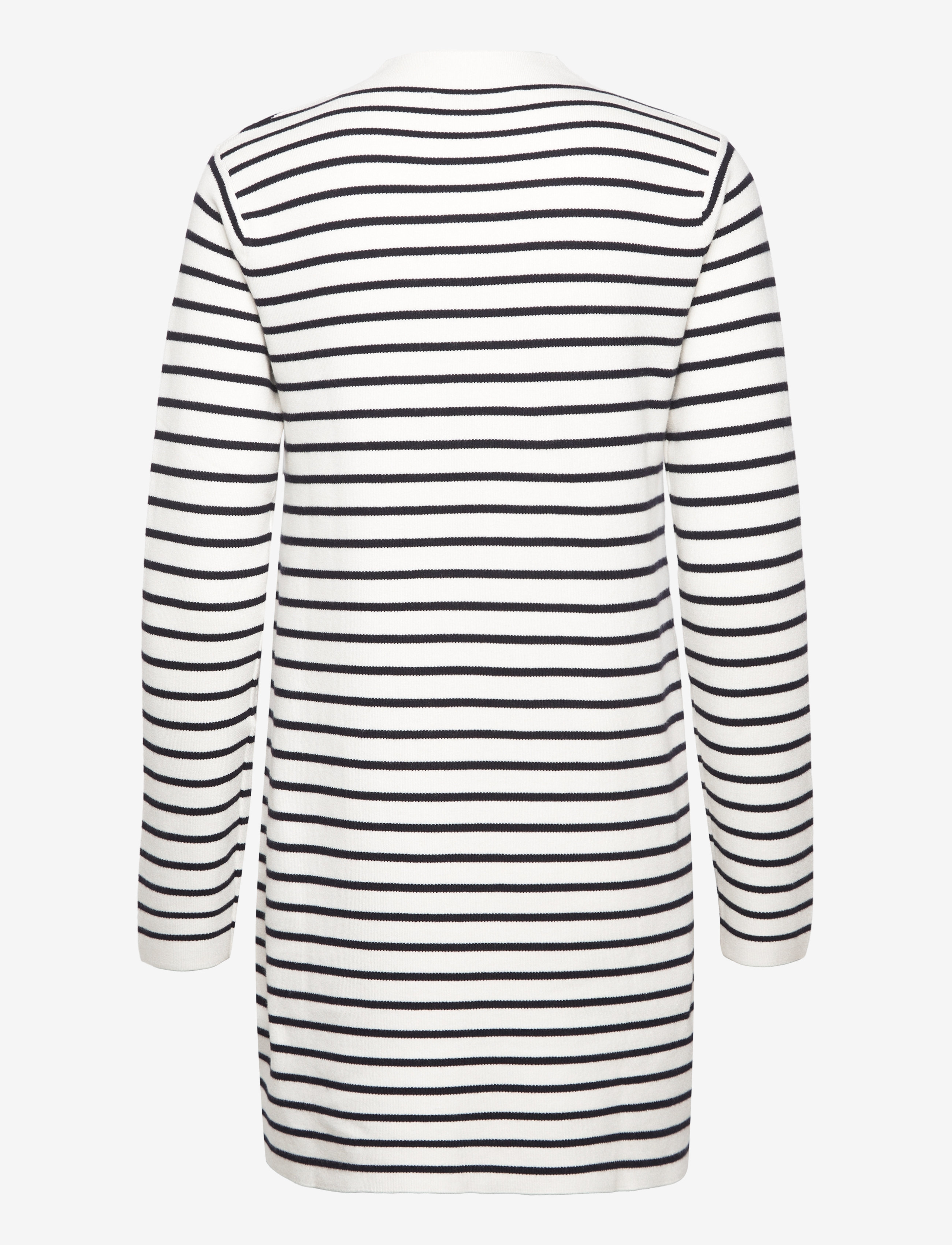 Mango - Striped jersey dress - sweatshirtklänningar - light beige - 1