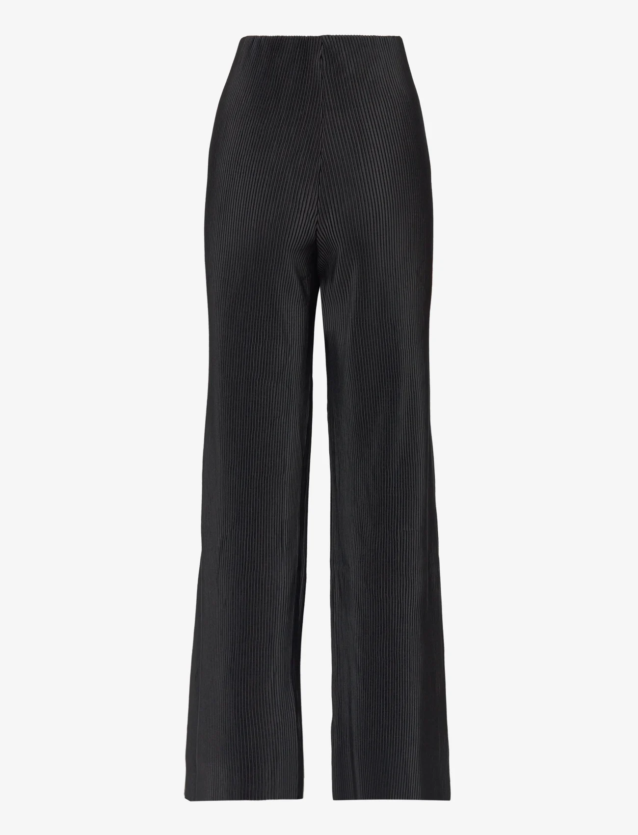 Mango - Pleated straight trousers - de laveste prisene - black - 1