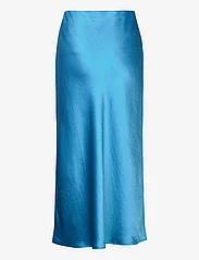 Mango - Midi satin skirt - satinnederdele - turquoise - aqua - 1