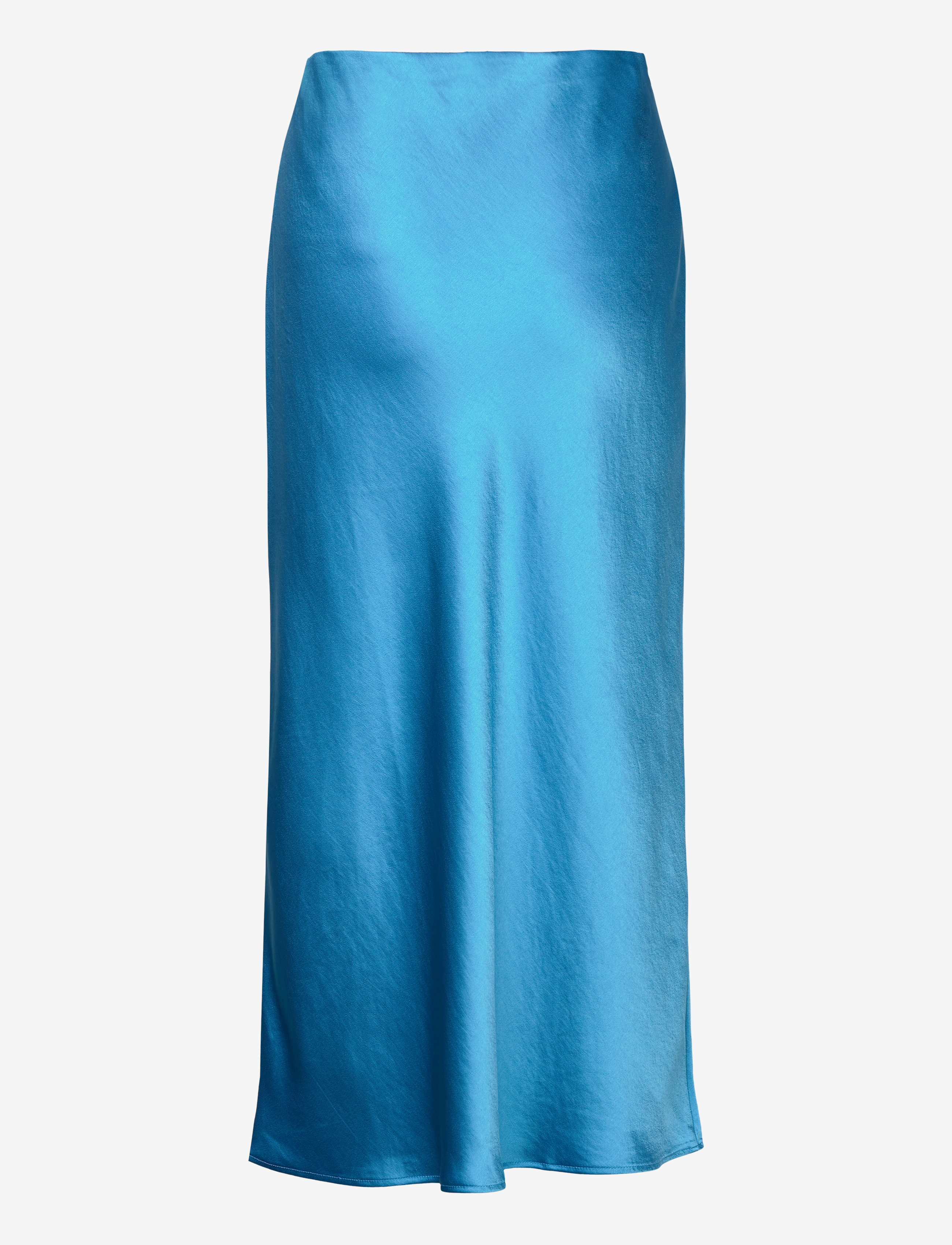 Mango - Midi satin skirt - satinnederdele - turquoise - aqua - 1
