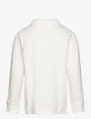 Mango - Long sleeves cotton polo - poloskjorter - natural white - 1