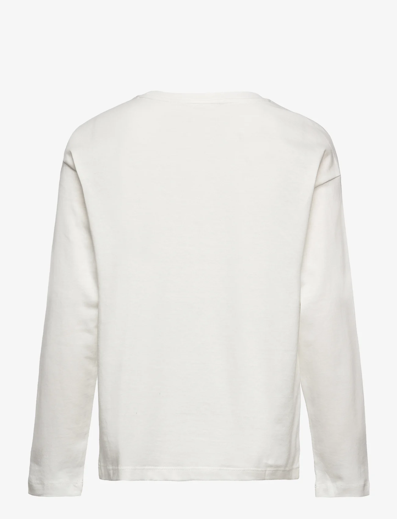 Mango - Printed long sleeve t-shirt - langermede t-skjorter - natural white - 1