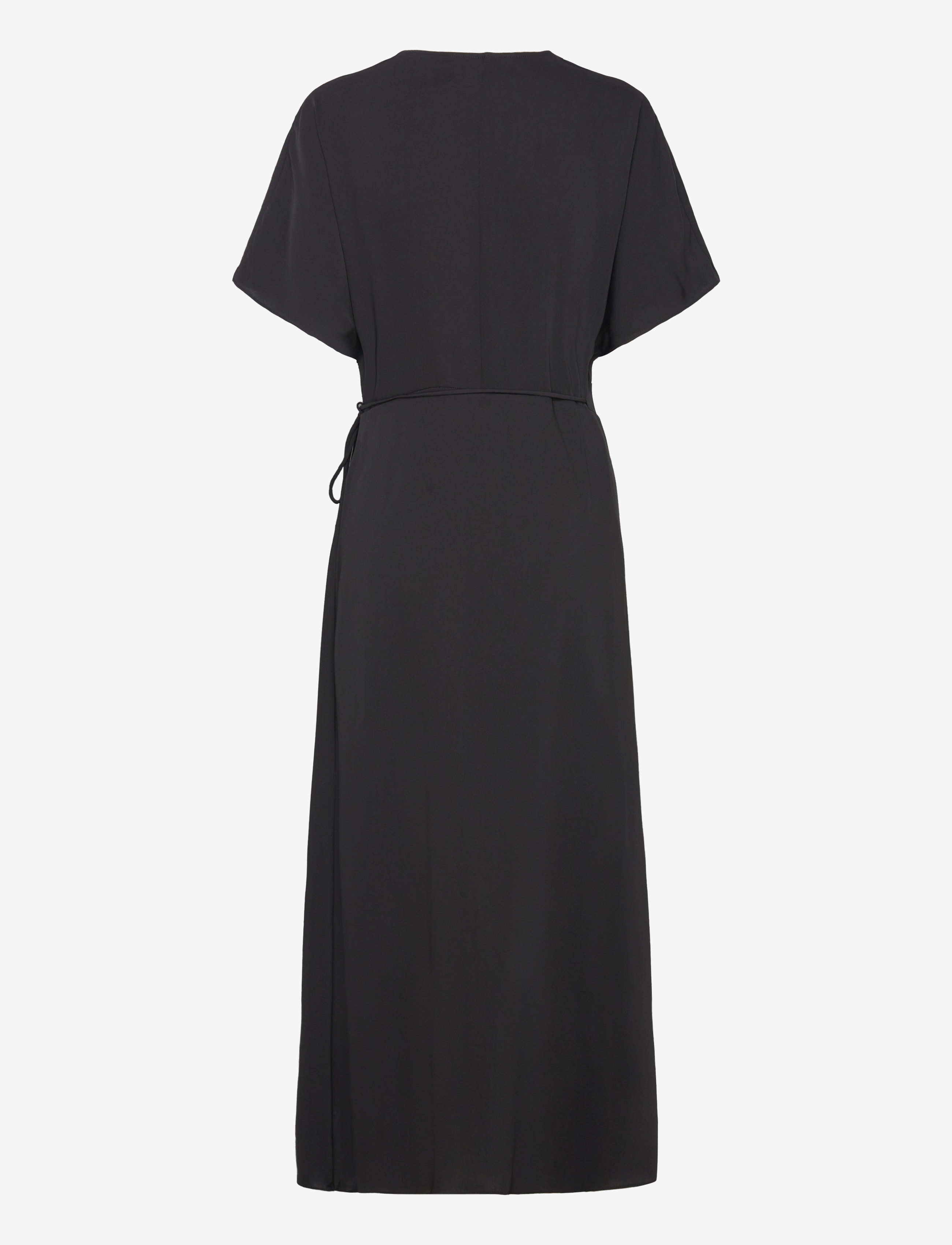 Mango - Wrap dress with hoop detail - peoriided outlet-hindadega - black - 1