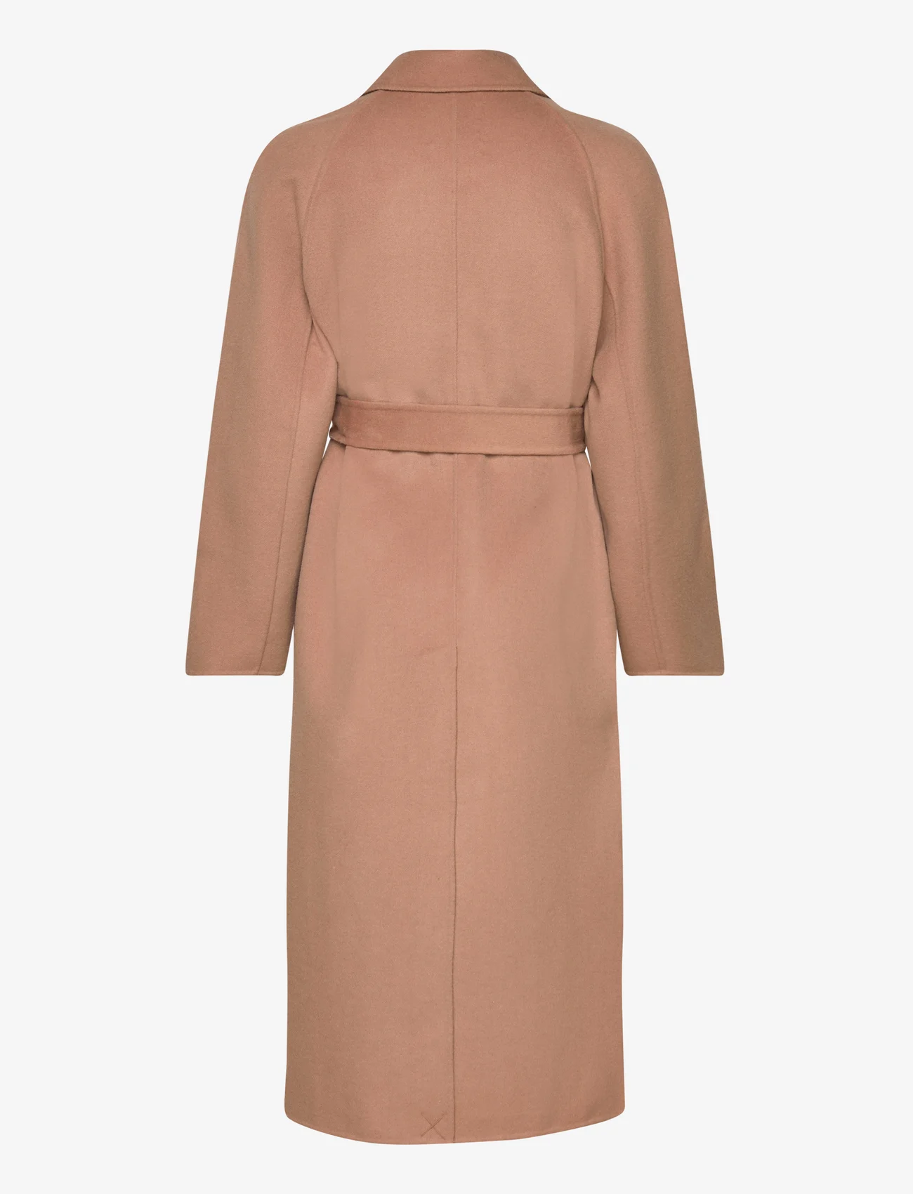 Mango - Belt handmade coat - pitkät talvitakit - medium brown - 1